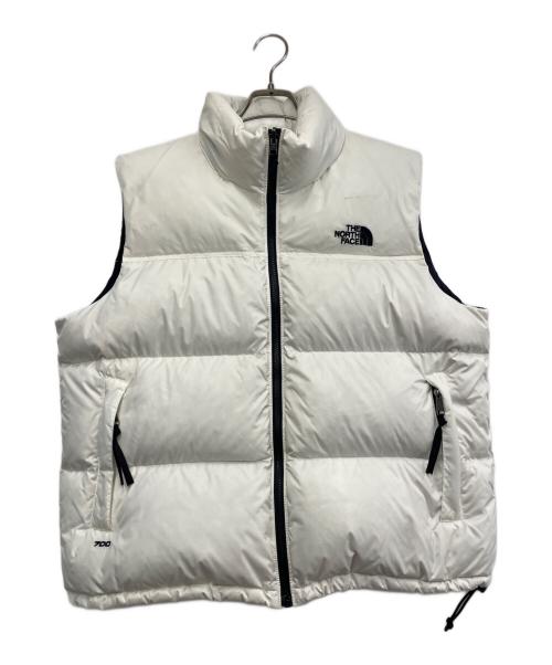 THE NORTH FACE（ザ ノース フェイス）THE NORTH FACE (ザ ノース フェイス) ダウンベスト ホワイト サイズ:XLの古着・服飾アイテム