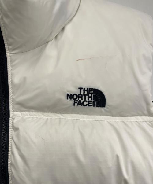 THE NORTH FACE（ザ ノース フェイス）THE NORTH FACE (ザ ノース フェイス) ダウンベスト ホワイト サイズ:XLの古着・服飾アイテム
