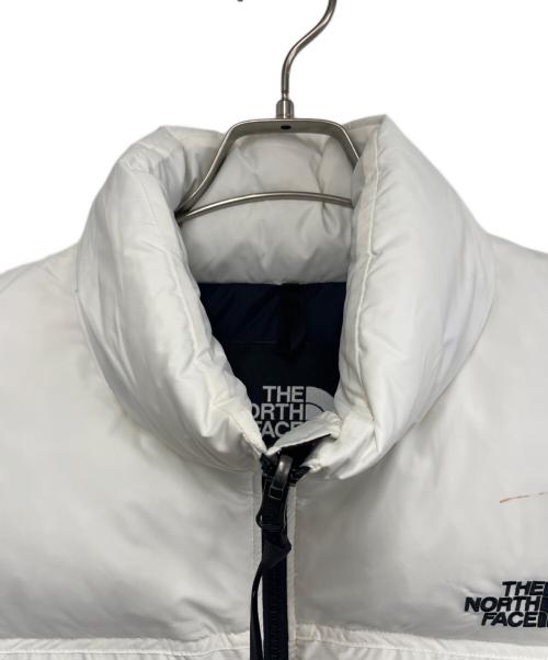 THE NORTH FACE（ザ ノース フェイス）THE NORTH FACE (ザ ノース フェイス) ダウンベスト ホワイト サイズ:XLの古着・服飾アイテム