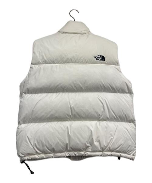 THE NORTH FACE（ザ ノース フェイス）THE NORTH FACE (ザ ノース フェイス) ダウンベスト ホワイト サイズ:XLの古着・服飾アイテム