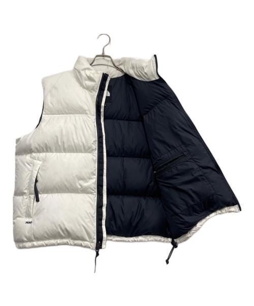 THE NORTH FACE（ザ ノース フェイス）THE NORTH FACE (ザ ノース フェイス) ダウンベスト ホワイト サイズ:XLの古着・服飾アイテム