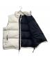 中古・古着 THE NORTH FACE (ザ ノース フェイス) ダウンベスト ホワイト サイズ:XL：9000円