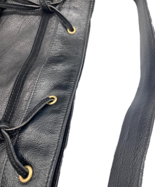 Yves Saint Laurent（イヴサンローラン）Yves Saint Laurent (イヴサンローラン) ショルダーバッグ ブラックの古着・服飾アイテム