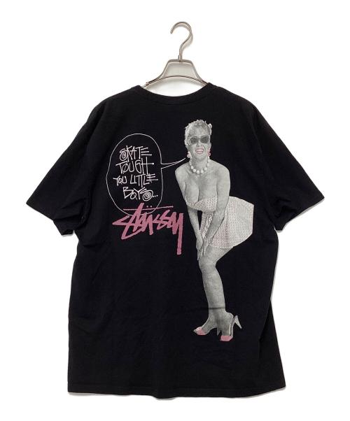stussy（ステューシー）stussy (ステューシー) Skate Tough Tee ブラック サイズ:Lの古着・服飾アイテム