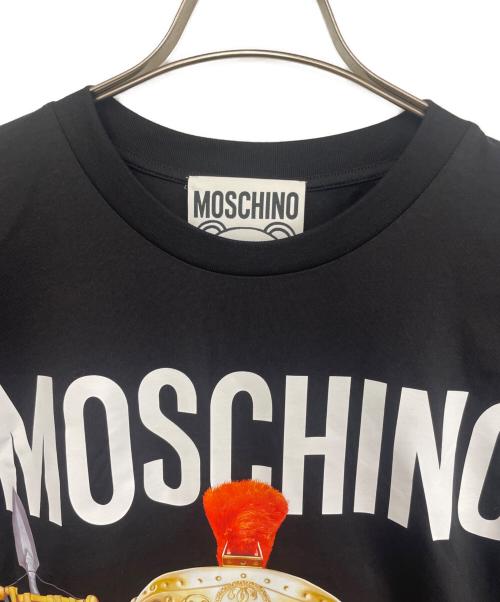 MOSCHINO（モスキーノ）MOSCHINO (モスキーノ) プリントTシャツ ブラック サイズ:Mの古着・服飾アイテム