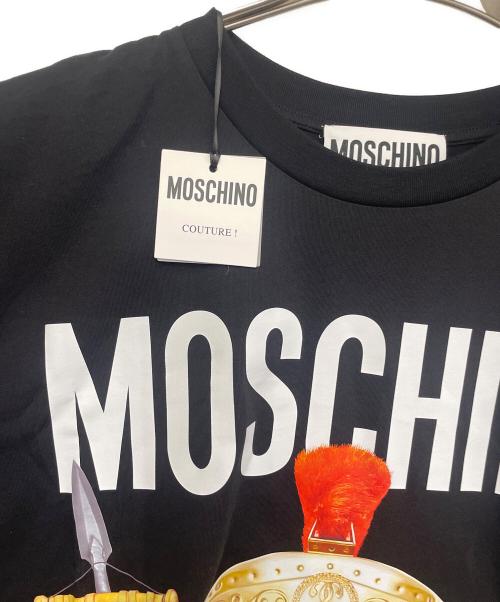 MOSCHINO（モスキーノ）MOSCHINO (モスキーノ) プリントTシャツ ブラック サイズ:Mの古着・服飾アイテム