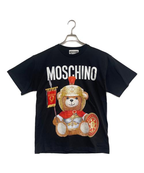 MOSCHINO（モスキーノ）MOSCHINO (モスキーノ) プリントTシャツ ブラック サイズ:Sの古着・服飾アイテム