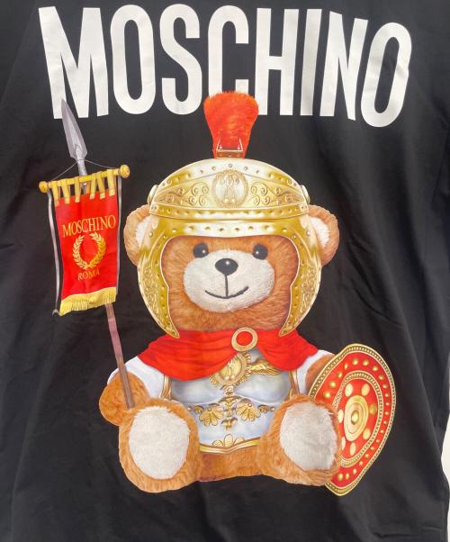 MOSCHINO（モスキーノ）MOSCHINO (モスキーノ) プリントTシャツ ブラック サイズ:Sの古着・服飾アイテム