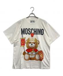 MOSCHINO（モスキーノ）の古着「プリントTシャツ」｜ホワイト