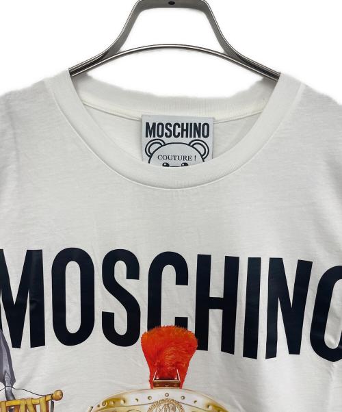 MOSCHINO（モスキーノ）MOSCHINO (モスキーノ) プリントTシャツ ホワイト サイズ:Lの古着・服飾アイテム