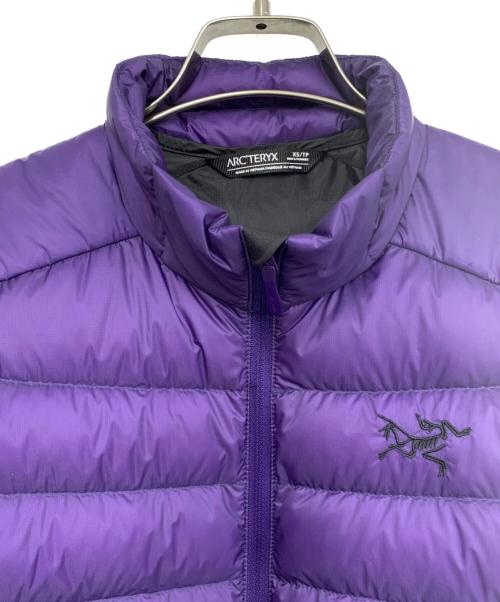 ARC'TERYX（アークテリクス）ARC'TERYX (アークテリクス) ダウンジャケット パープル サイズ:XSの古着・服飾アイテム