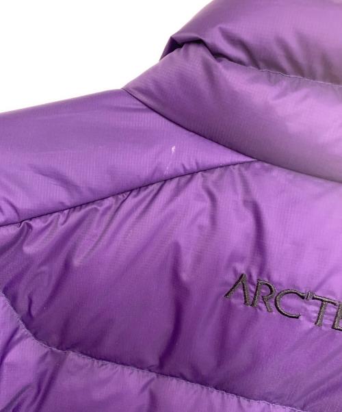 ARC'TERYX（アークテリクス）ARC'TERYX (アークテリクス) ダウンジャケット パープル サイズ:XSの古着・服飾アイテム
