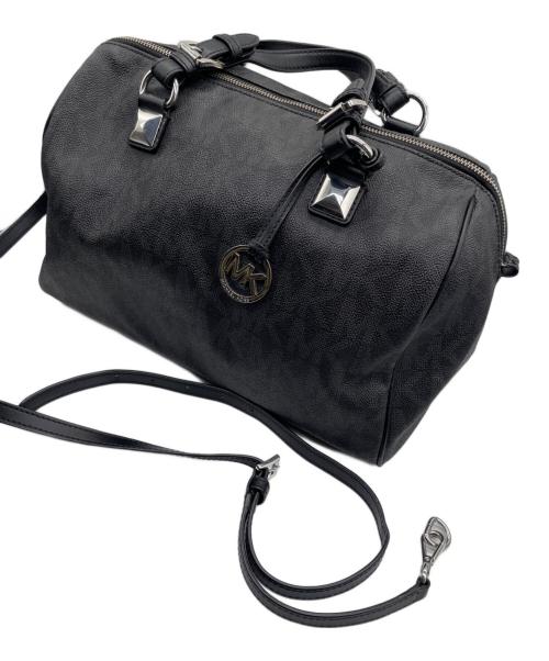 MICHAEL KORS（マイケルコース）MICHAEL KORS (マイケルコース) トートバッグ ブラックの古着・服飾アイテム