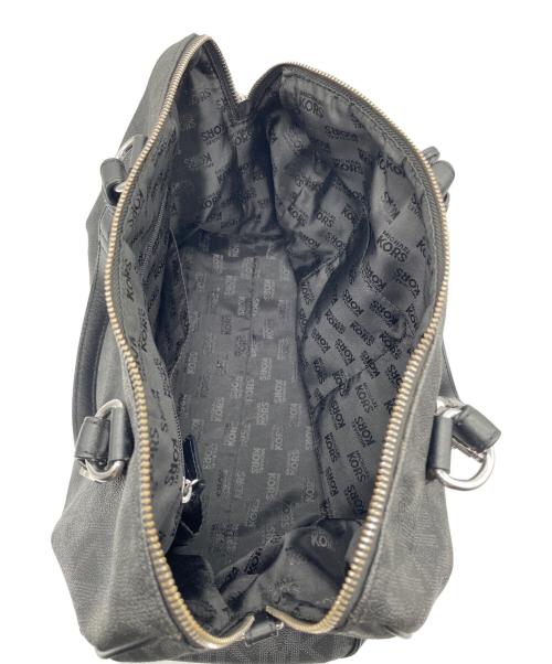 MICHAEL KORS（マイケルコース）MICHAEL KORS (マイケルコース) トートバッグ ブラックの古着・服飾アイテム