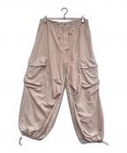 MAISON SPECIALメゾンスペシャル）の古着「2way Easy Work Pants PINK」｜ピンク