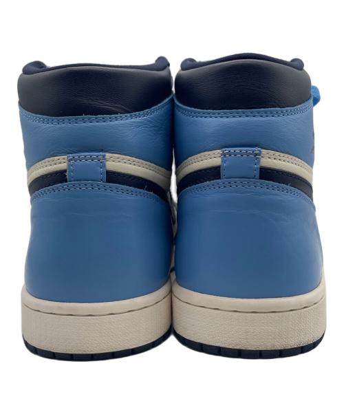 NIKE（ナイキ）NIKE (ナイキ) Nike Air Jordan 1 Retro High OG ホワイト×ネイビー×ブルー サイズ:29の古着・服飾アイテム
