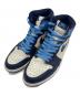 NIKE（ナイキ）の古着「Nike Air Jordan 1 Retro High OG」｜ホワイト×ネイビー×ブルー