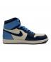 中古・古着 NIKE (ナイキ) Nike Air Jordan 1 Retro High OG ホワイト×ネイビー×ブルー サイズ:29：12000円