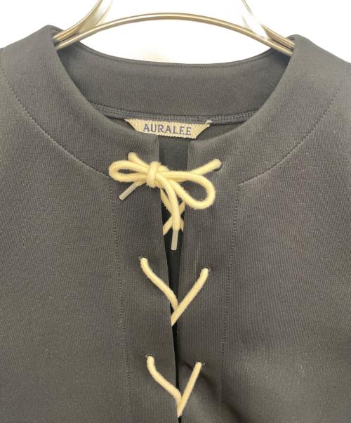AURALEE（オーラリー）AURALEE (オーラリー) 半袖カットソー ブラック サイズ:1の古着・服飾アイテム