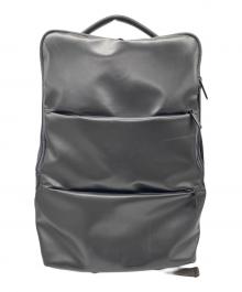 ZERO HALLIBURTON（ゼロ ハリバートン）の古着「Z PACK type-C Laminated Backpack」｜ブラック