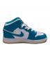 中古・古着 NIKE (ナイキ) GS Air Jordan 1 Mid Aqua ホワイト×ブルー サイズ:23：6000円