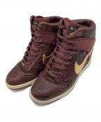 NIKEナイキ）の古着「Dunk Sky Hi City FW QS 'Milan'」｜ブラウン