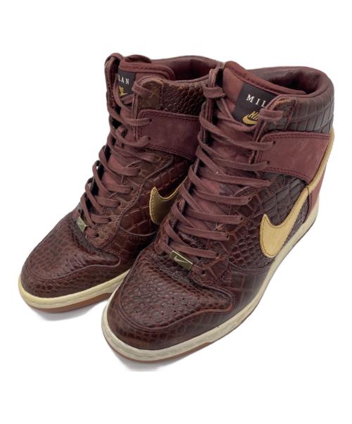 NIKE（ナイキ）NIKE (ナイキ) Dunk Sky Hi City FW QS 'Milan' ブラウン サイズ:23の古着・服飾アイテム