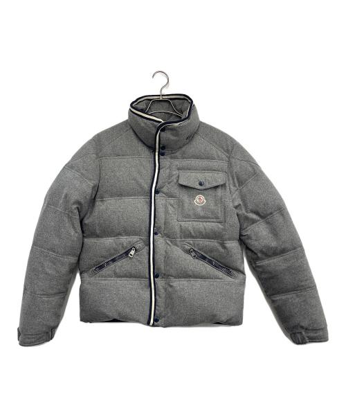 MONCLER（モンクレール）MONCLER (モンクレール) ダウンジャケット グレー サイズ:2の古着・服飾アイテム
