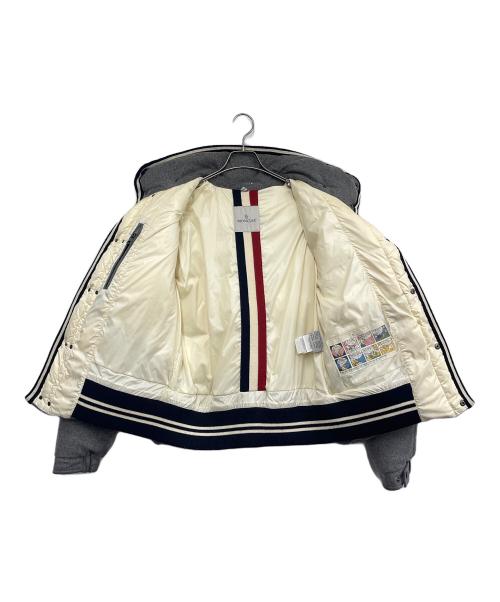MONCLER（モンクレール）MONCLER (モンクレール) ダウンジャケット グレー サイズ:2の古着・服飾アイテム