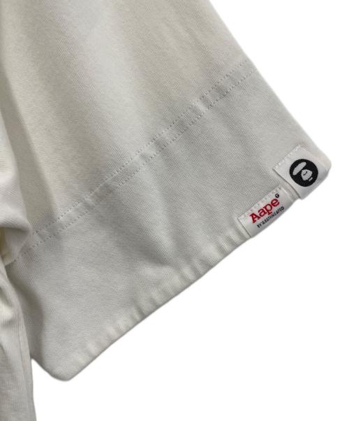 Aape BY A BATHING APE（エーエイプ バイ アベイシングエイプ）Aape BY A BATHING APE (エーエイプ バイ アベイシングエイプ) 半袖カットソー ホワイト サイズ:Lの古着・服飾アイテム