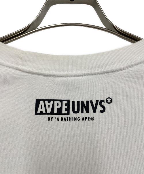 Aape BY A BATHING APE（エーエイプ バイ アベイシングエイプ）Aape BY A BATHING APE (エーエイプ バイ アベイシングエイプ) 半袖カットソー ホワイト サイズ:Lの古着・服飾アイテム