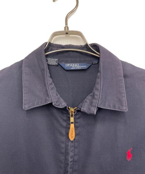 POLO RALPH LAUREN（ポロ・ラルフローレン）POLO RALPH LAUREN (ポロ・ラルフローレン) スイングトップ ネイビー サイズ:ｓの古着・服飾アイテム