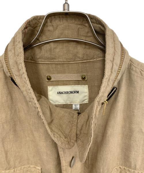 anachronorm（アナクロノーム）anachronorm (アナクロノーム) リネンジャケット ベージュ サイズ:01の古着・服飾アイテム