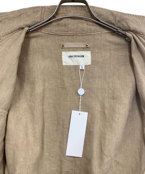 anachronorm（アナクロノーム）anachronorm (アナクロノーム) リネンジャケット ベージュ サイズ:01の古着・服飾アイテム
