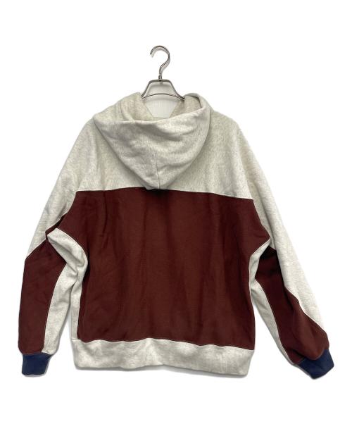 Champion（チャンピオン）Champion (チャンピオン) N.HOOLYWOOD (エヌ ハリウッド) REVERSE WEAVE HOODED SWEATSHIRT ホワイト サイズ:Lの古着・服飾アイテム