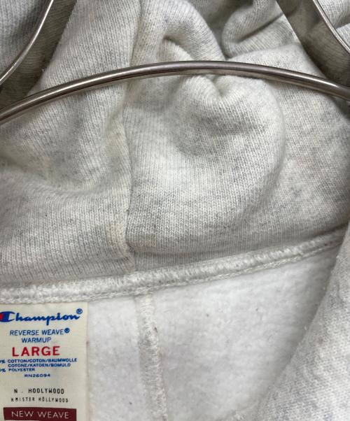 Champion（チャンピオン）Champion (チャンピオン) N.HOOLYWOOD (エヌ ハリウッド) REVERSE WEAVE HOODED SWEATSHIRT ホワイト サイズ:Lの古着・服飾アイテム