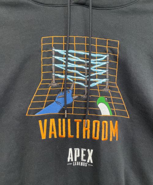 VAULTROOM（ボルトルーム）VAULTROOM (ボルトルーム) パーカー ブラック サイズ:Lの古着・服飾アイテム
