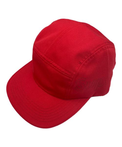 SUPREME（シュプリーム）SUPREME (シュプリーム) キャップ レッドの古着・服飾アイテム