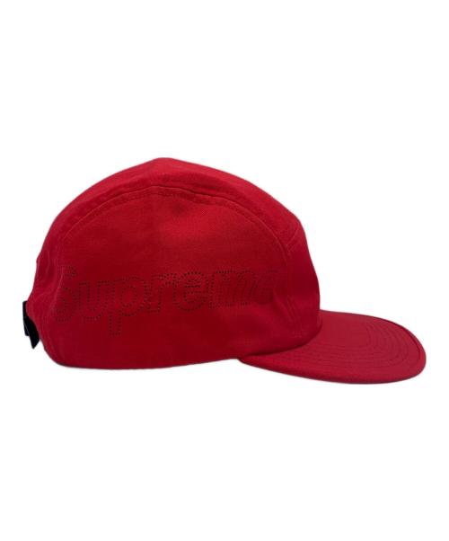 SUPREME（シュプリーム）SUPREME (シュプリーム) キャップ レッドの古着・服飾アイテム