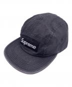 SUPREMEシュプリーム）の古着「キャップ」｜ブラック×パープル