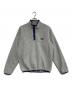 Patagonia（パタゴニア）の古着「シンチラスナップT」｜グレー
