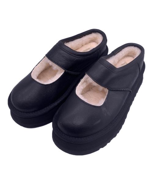 UGG（アグ）UGG (アグ) スリッポン ブラック サイズ:24の古着・服飾アイテム
