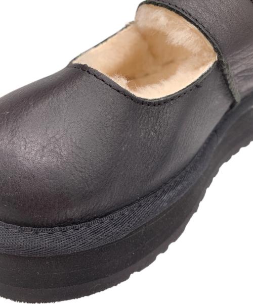 UGG（アグ）UGG (アグ) スリッポン ブラック サイズ:24の古着・服飾アイテム
