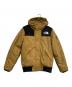 THE NORTH FACE（ザ ノース フェイス）の古着「ダウンジャケット」｜ブラック×ベージュ