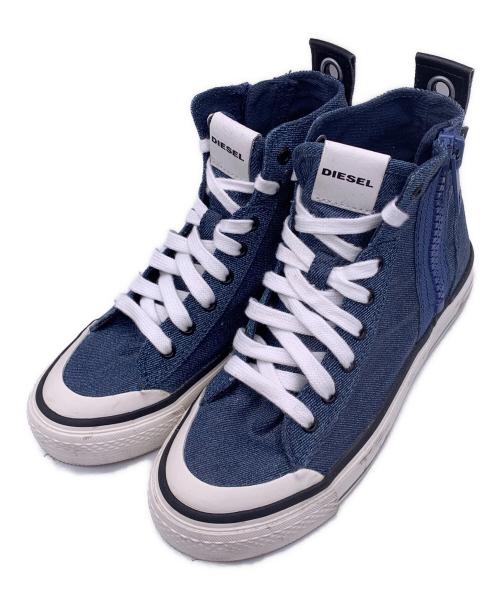 DIESEL（ディーゼル）DIESEL (ディーゼル) スニーカー ブルー サイズ:24の古着・服飾アイテム