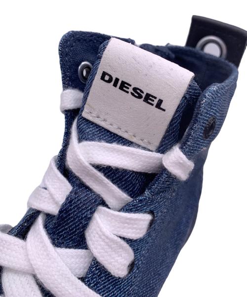 DIESEL（ディーゼル）DIESEL (ディーゼル) スニーカー ブルー サイズ:24の古着・服飾アイテム