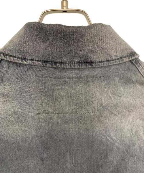 DIESEL（ディーゼル）DIESEL (ディーゼル) デニムライダースジャケット グレー サイズ:XSの古着・服飾アイテム