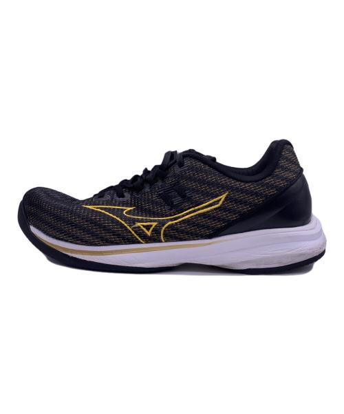 MIZUNO（ミズノ）MIZUNO (ミズノ) ウエーブ ライトレボラン プロ ブラック×イエロー サイズ:27.5の古着・服飾アイテム