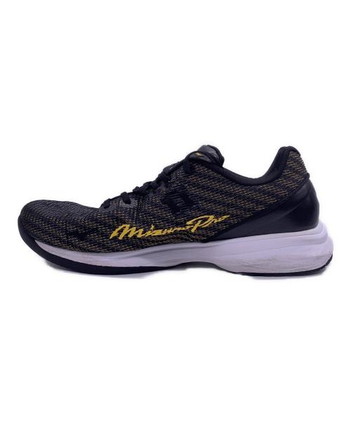 MIZUNO（ミズノ）MIZUNO (ミズノ) ウエーブ ライトレボラン プロ ブラック×イエロー サイズ:27.5の古着・服飾アイテム