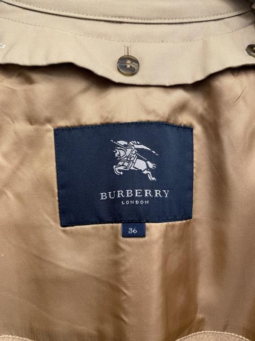 BURBERRY（バーバリー）BURBERRY (バーバリー) トレンチコート ベージュ サイズ:36の古着・服飾アイテム